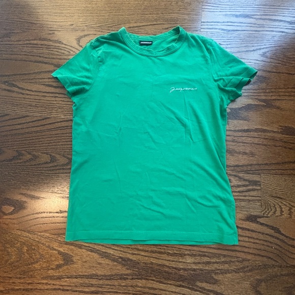 Jacquemus Vibrant Green Tee - Picture 1 of 3